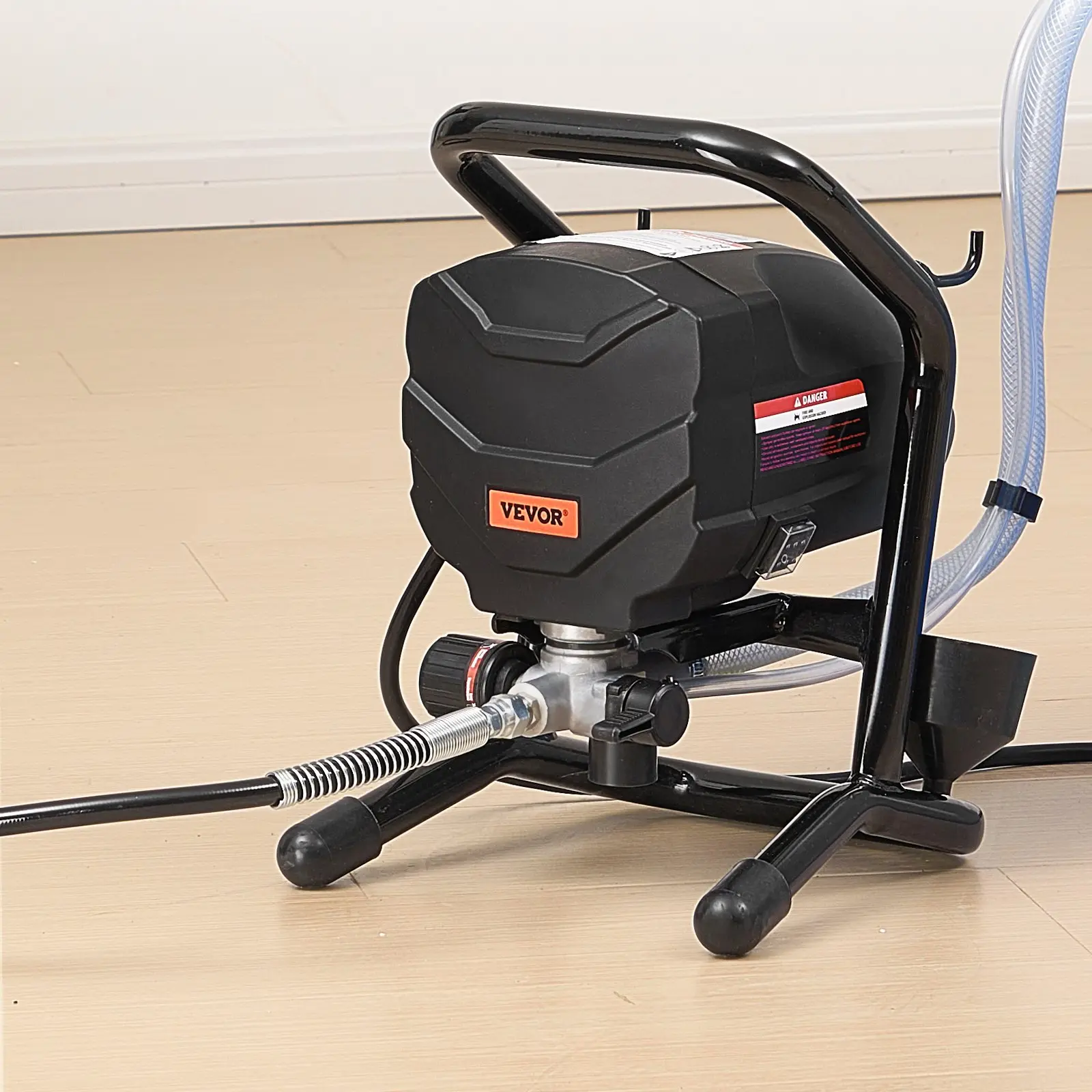 Stand Airless Adjustable Spray Painting Tool, 650W Electric Paint Sprayer Machine, 3000PSI Specialty Kitchen Utensil Pressure Tool, Paint Sprayer For House Painting