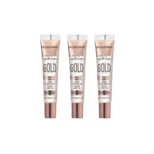 Broadway 3 Pack BCLG10D1 Rosegold Lipgloss Vita-Lips Glossy Makeup Lip Gloss