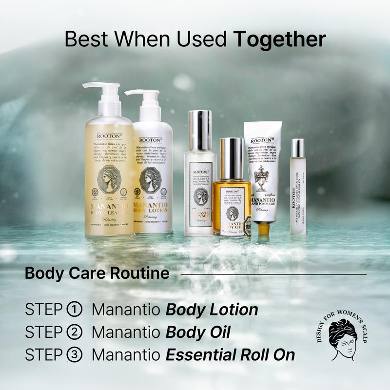 Rooton Manantio Essential Roll On 9ml - Compact 9ml Bottle for Home Use & Daily Peace - Convenient Essential Roll On Application
