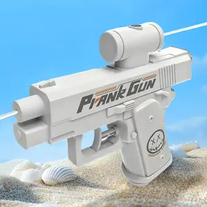 Prank Water Gun Toy Summer Creative Double-Sided Reverse Water Gun Prank Tactical Dual-Spray Mini Water Gun Funny Toy with Water Jet Feature