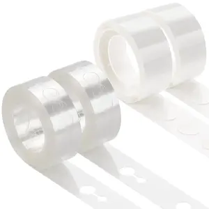 Balloon Arch Strip Kit for Garland, 32.8 Feet Balloon Tape Strips and 200 Glue Point Dot Stickers for Party Wedding Birthday Baby Shower Graduation Decorations