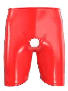 Men's Tie Shorts, Stage Bar Performance Pants, Stylish and Comfortable, Perfect for Shows and Events, Durable and Trendy Design