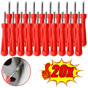 1/20Pcs Tyre Valve Core Remover Tools for Car Bike Motorbike Truck Tyre Valves Stem Repair Tools Car Tire Valve Core Screwdriver 2026 For your cars