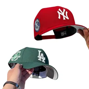 New Era MLB LA Dodgers & NY Yankees 9FORTY 59FIFTY Fitted Snapback Hat – Gorras de Béisbol para Hombre y Mujer, Unisex Streetwear Sombreros, Adjustable Trucker Cap, Vintage Baseball Sport Look, Urban USA 2026 Trend, TikTok Fashion Essential