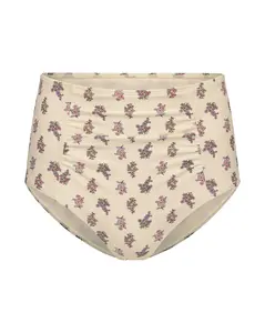 Shelbie B1 Floral Beige Plus Swimwear Bottom