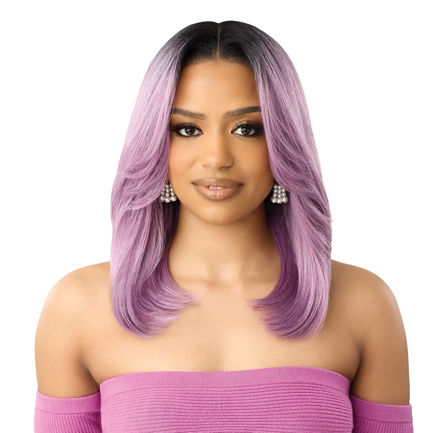 Outre HD Lace Frontal Wig Perfect Hairline Glueless Fully Hand-Tied 13X4 Swoop Series Swoop17