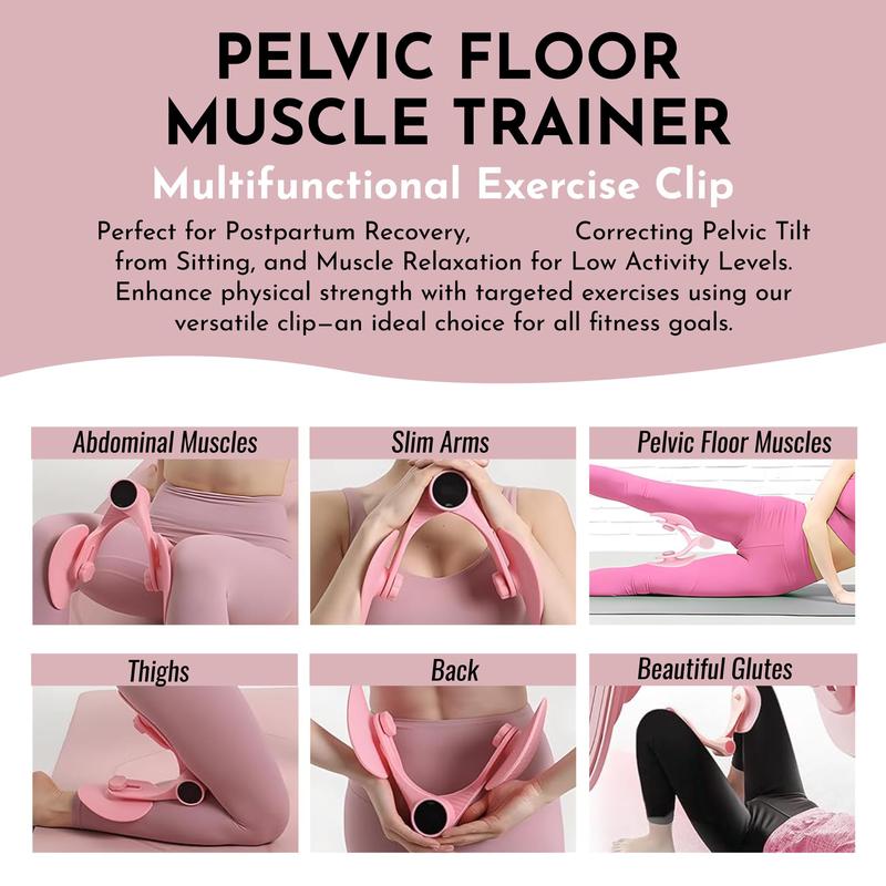 Pelvic Floor Muscle Training and Repair Device - Thigh Master 2026 Upgraded,Inner Thigh Exerciser,Pelvic Floor Exercise Devices, Kegel Exerciser for Women and Man - 3 Strength Levels and LED Counting Display