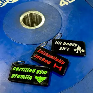 Gremlin Strength Gym keychain
