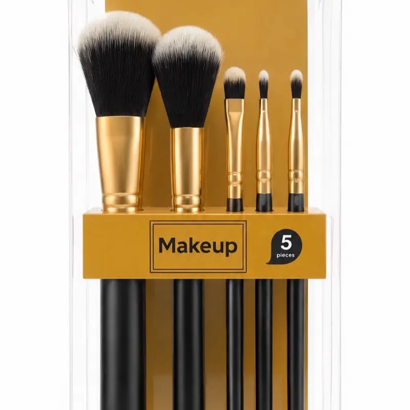 Professional Makeup Brush Set for Face and Eyes