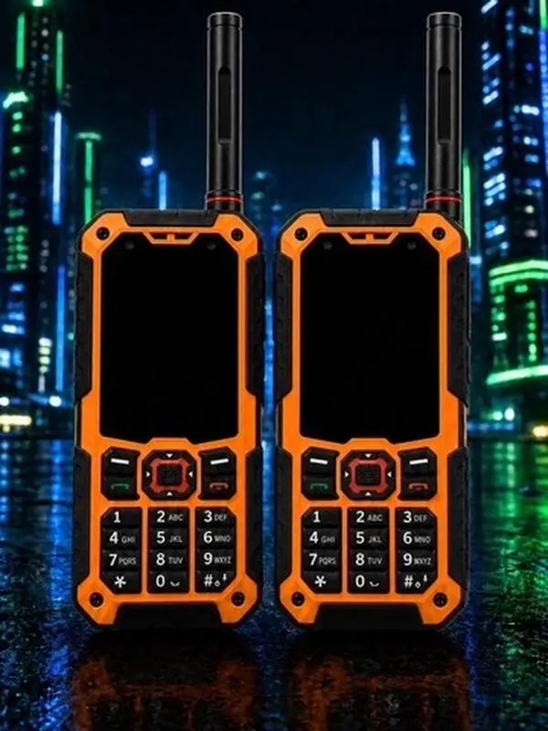 Global X-20 Elite 4G Network Radio -  2 Pack Color: Orange Global Edition (53 Countries) Arancio Edition