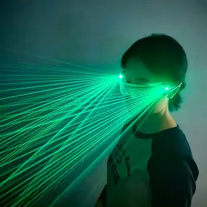 Cyberpunk Style Future Toys, Laser Glasses, Glowing Performance Props, Immersive Atmosphere, Perfect for Events & Parties