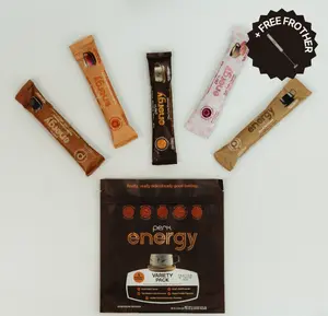 Perk Energy Variety Pack - 5 Amazing Flavors Beverage Protein