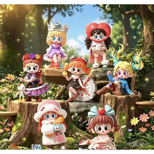 Milay Girls Fairy Tale Wanderlust Guide Blind Box Figure– 7 Dreamy Character Designs, Perfect Graduation Gift for Besties to Celebrate New Beginnings, Must-Have Summer Room Decor & Cozy Desk Aesthetic