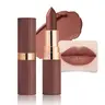 Matte Waterproof Lipstick for Adults - Non-Toxic Beeswax Base, High Pigmentation, Lightweight, Hydrating Lip Care, Long-Lasting, Smudge-Resistant, Silky Daily Use Cosmetic
