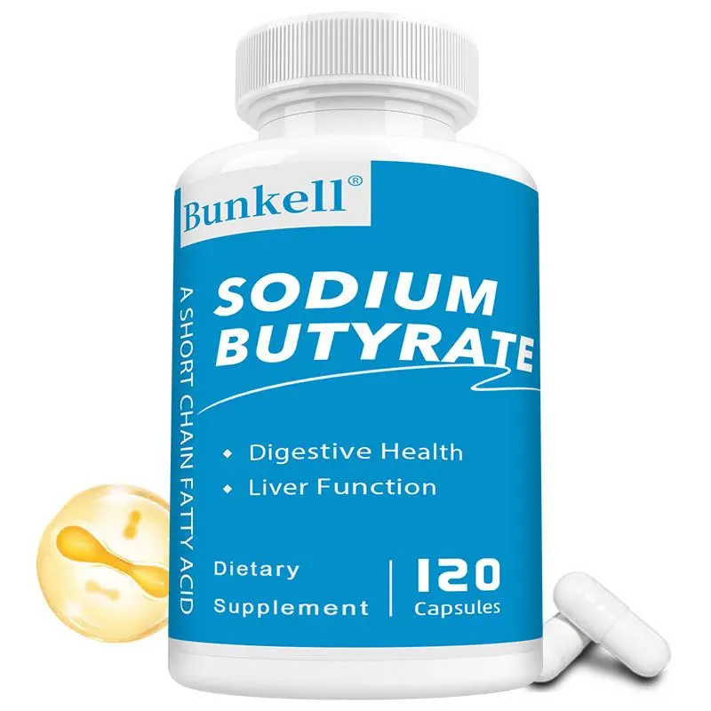 Bunkell Gut Health Supplement: Supports Gut and Liver Health — 120 Capsules
