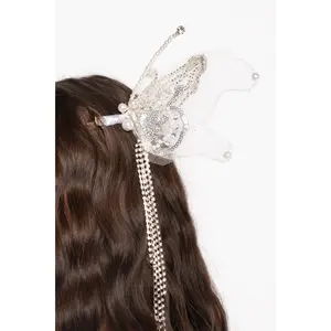 Gilded Daydream Butterfly Pair Hair Clips