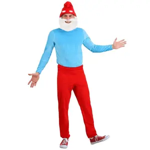 The Smurfs Adult Papa Smurf Costume