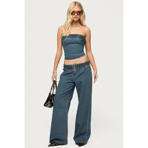 Braidey Low Rise Baggy Jeans