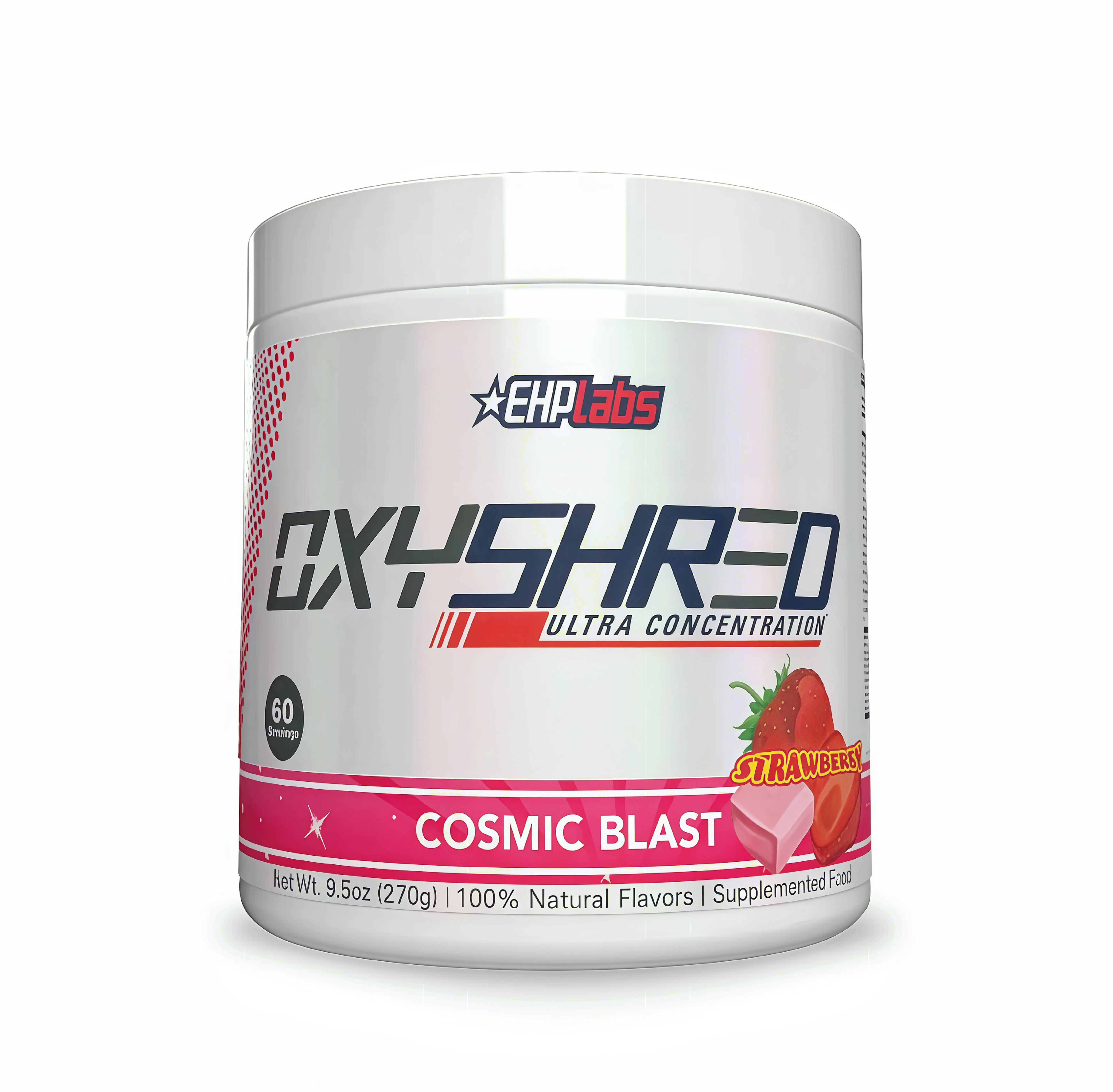 EHPlabs OxyShred Ultra EY Concentration Pre Workout Powder 60 Serves 150mg Caffeine Sugar Free Vegan Friendly GlutenFree Men Women Health Fitness Supplements Cosmic Blast Flavor