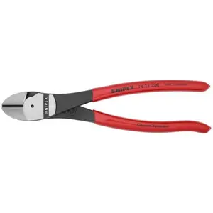 KNIPEX (74 21 200) High Leverage 12° Angled Diagonal Cutters