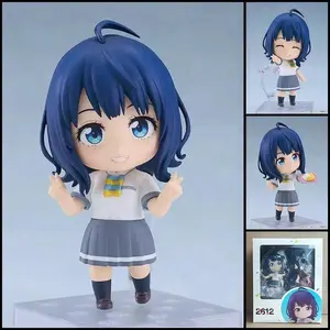 Nendoroid No 2612 Q Version Anna Yanami Posable Anime Action Figure Face Swap Collectible Model Desktop Decor Children Toys Gift