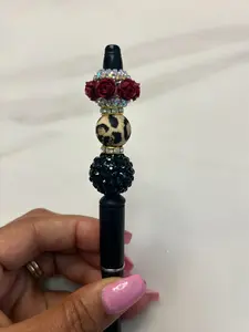 Premium Red Rose Pen Heart