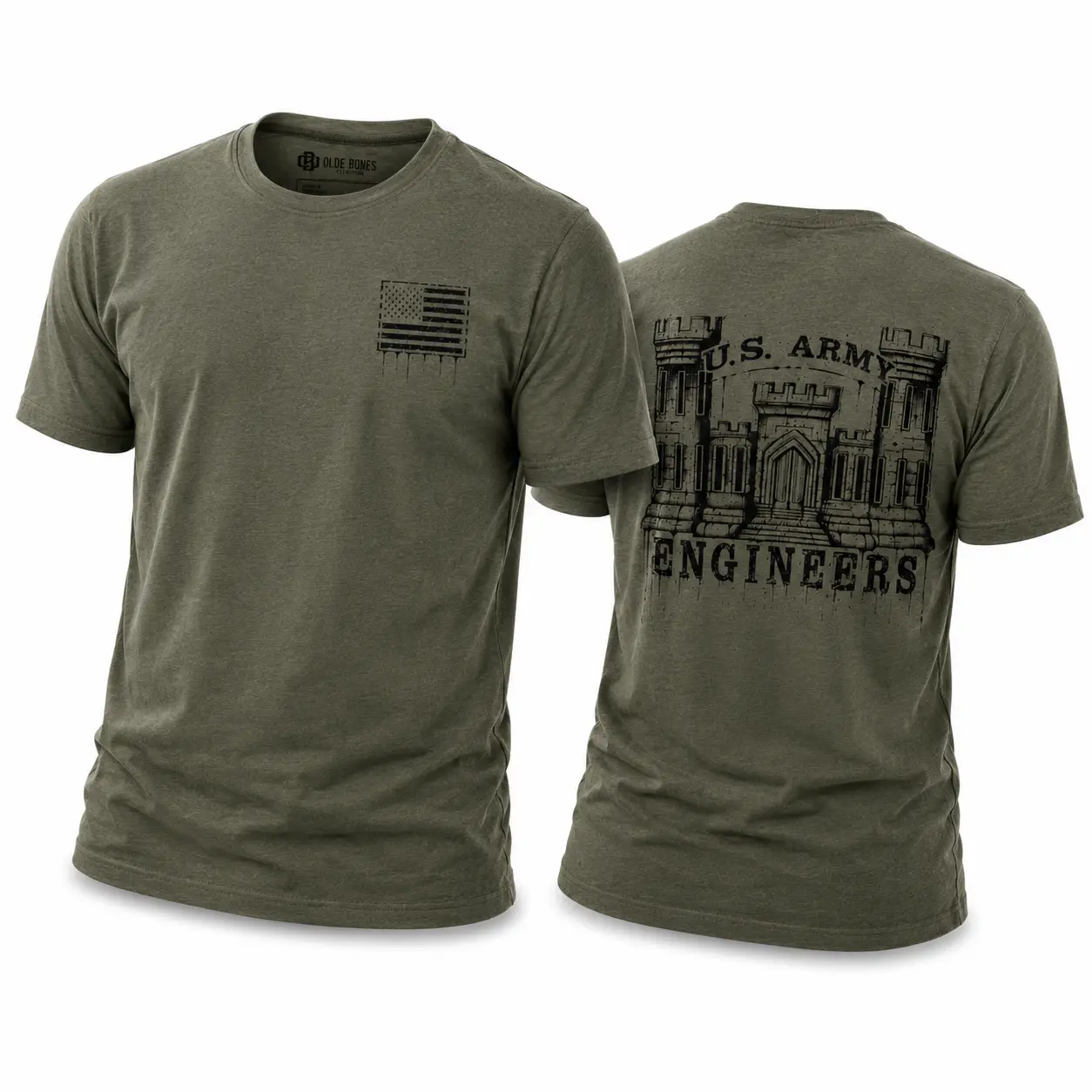 US Army Engineers Shirt Military Corps Of Engineers Tee, Combat Engineer Graphic T-Shirt, Army Engineer Pride Shirt, Tactical Military Construction Tee, Veteran Support Gift – Menswear & Underwear - Men's Tops - T-Shirts