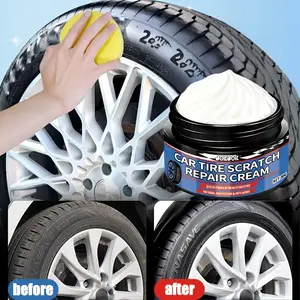Tire Shine Repair Paste, Polishing Wax, Interior Care Product, Plastic Renovation, Leather Gloss, Tire Coating Protection & Maintenance