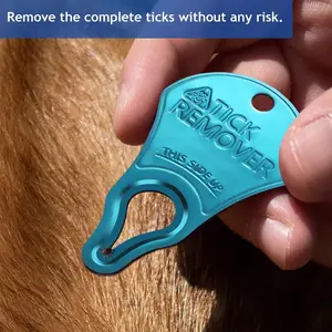Pet Tick Remover Tool, Pet Tick Remover Tool, Dog & Cat Grooming Tool, Professional Pet Supplies for Dogs & Cats
