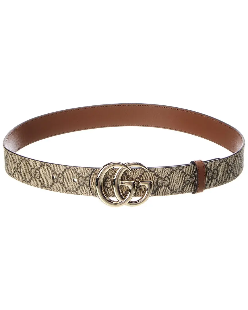 Gucci GG Reversible Leather Belt