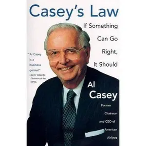 USED Book - Casey's Law: If Something Can Go Right, It Should by Albert V Casey (Paperback) - english