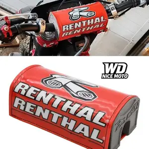 WD Nice Moto Foam Pad for Renthal Utv/motorcycle, 1-1/8 Inch Round Bar Protector, 25cm Square Chest Guard, Internal Combustion Engine