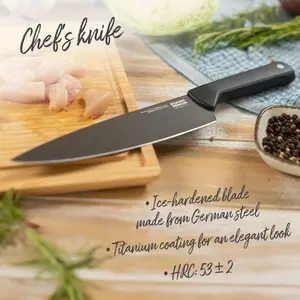 Kuhn Rikon ICED Chef Knife 8" | Ultra Sharp German Steel