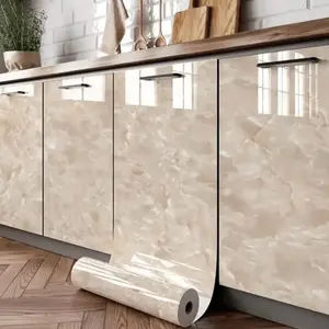 Marble Pattern Wallpaper, Peel and Stick Wallpaper, Countertops for Kitchen Counter, Marble Sticker for Table, Bathroom Countertop Covers, Desk Vinyl Wrap, Marble Backsplash Wallpaper