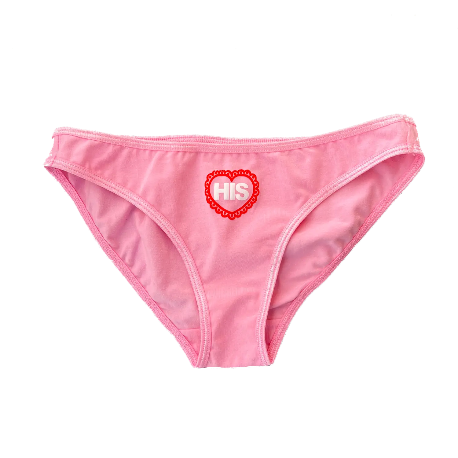 "HIS" Pink Cotton Bikini Panty