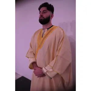 Luxury Full-Sleeve Bisht with Gold Embroidery – 5 Elegant Colors