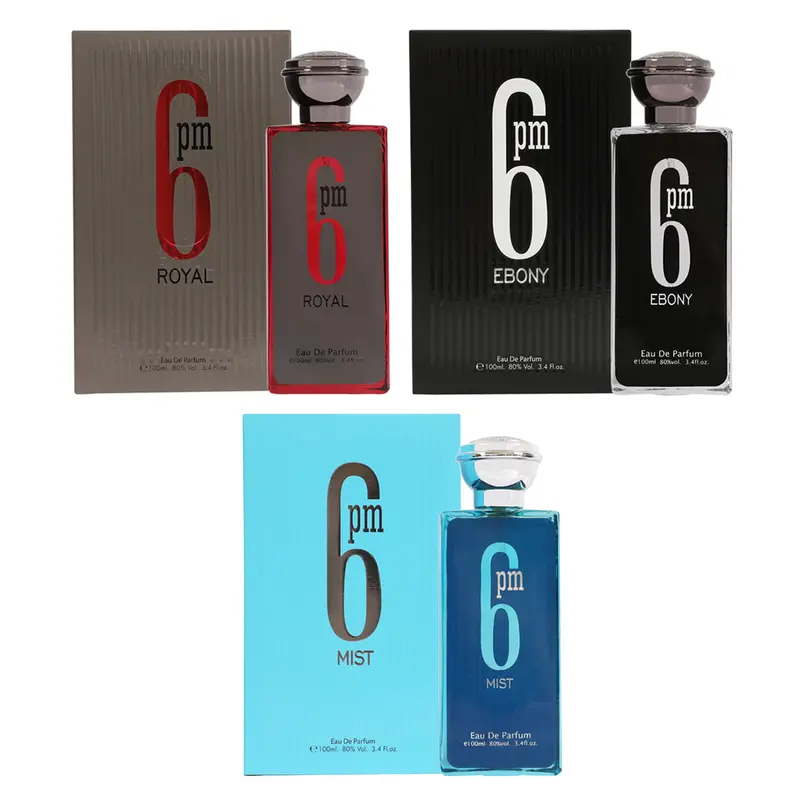 Bundle Perfumes Royal, Ebony and Mist Spray Perfume Eau de Parfum for Men and Women  100ml/3.4fl.oz. - Unisex Fragrance