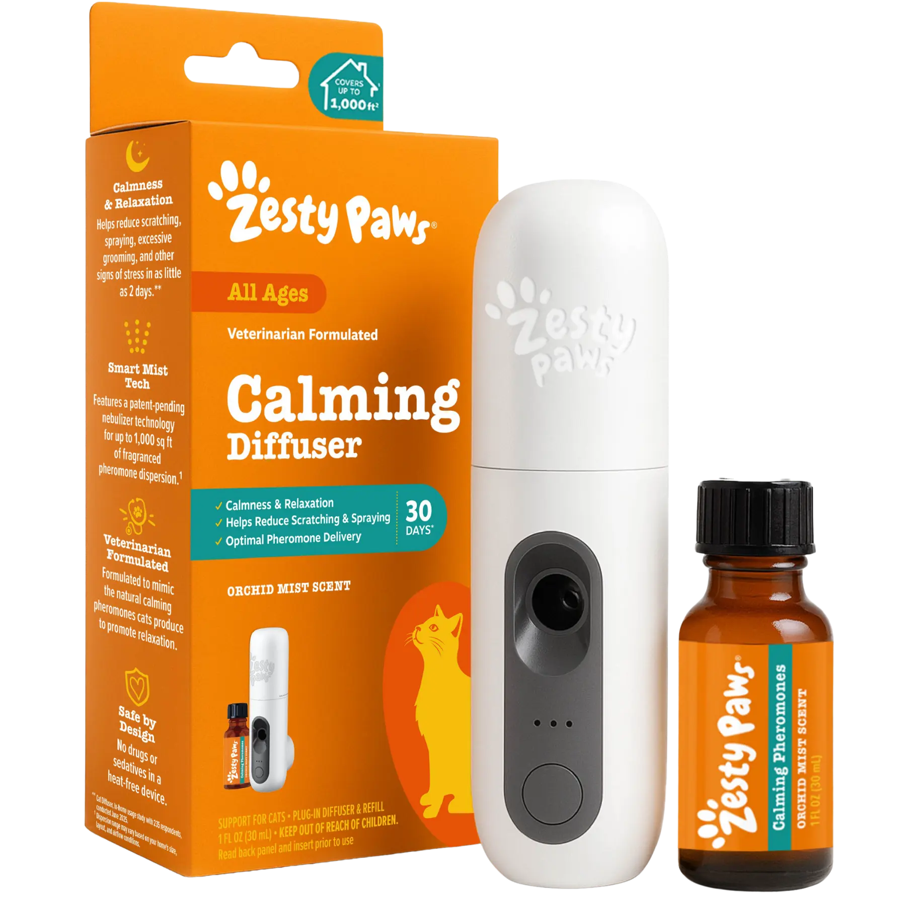 Cat Calming Diffuser Starter Kit
