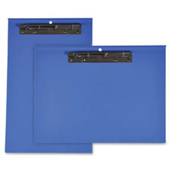 Lion LIOCB290VBL Office Clipboard, 11.62x18.60" Blue, 1-Touch Clamp Holds Papers Securely, High Recycled Material Content, Office Forms Holder, Boosts Productivity
