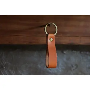 Leather Keychain - Olmo Minerva