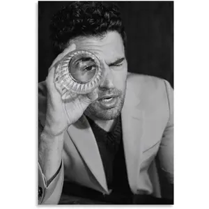 Movie Actors Theo James Handsome Vintage Poster (7) Canvas Painting for Living Room Bedroom Decor