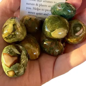 Rainforest Jasper Tumble Stone