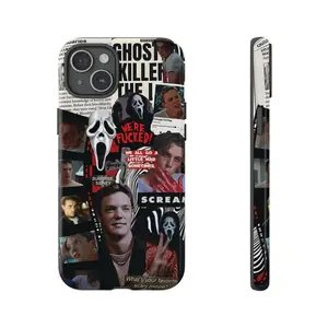 Billy L00mis Ghostface Horror iPhone Case – Scream Movie Scary Mask Horror Movie Aesthetic  Cover for iPhone 17 16 15 14 13 12 SE Max Pro, Gift