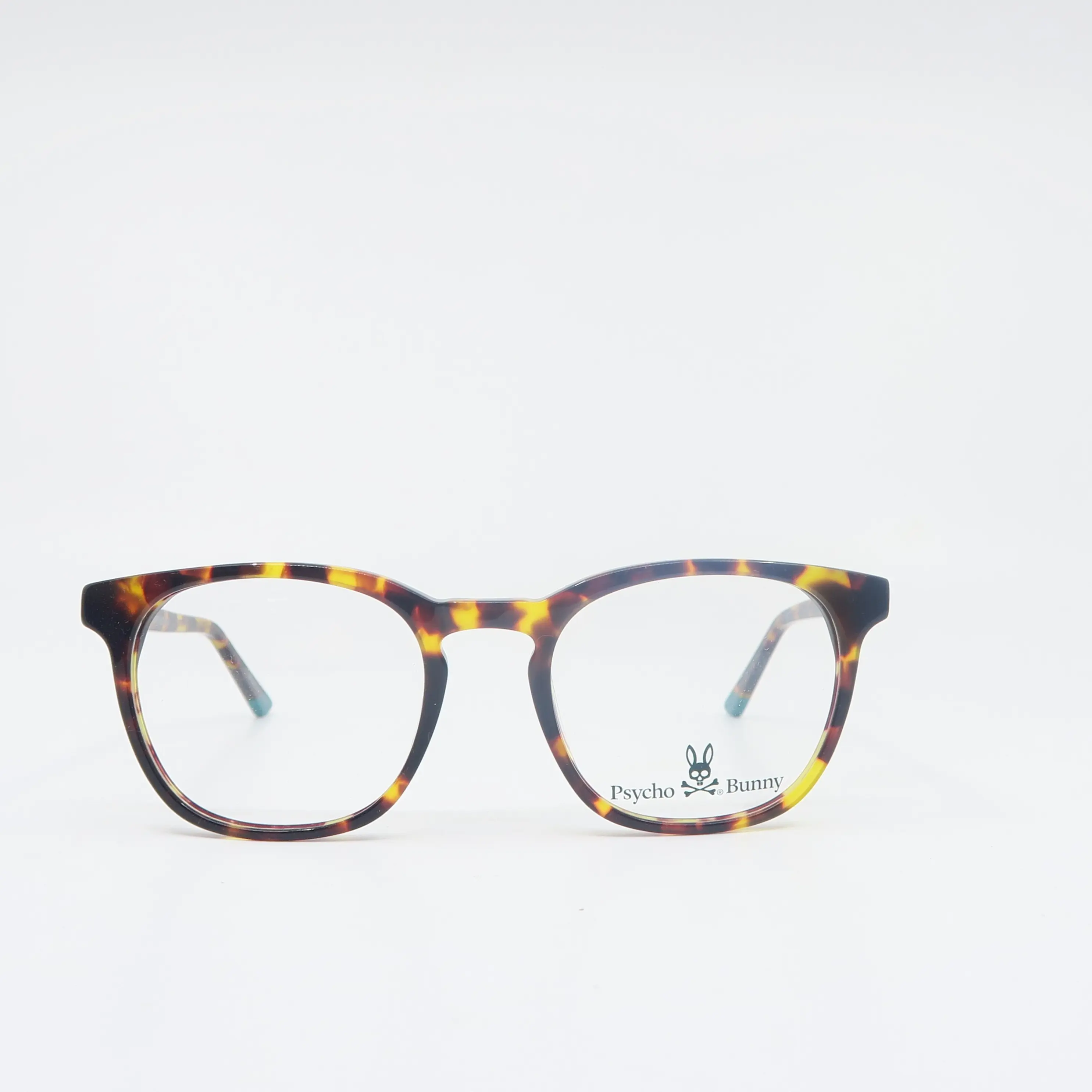 Psycho Bunny PB121-1 Brown Tortoise Unisex New Eyeglasses Frames