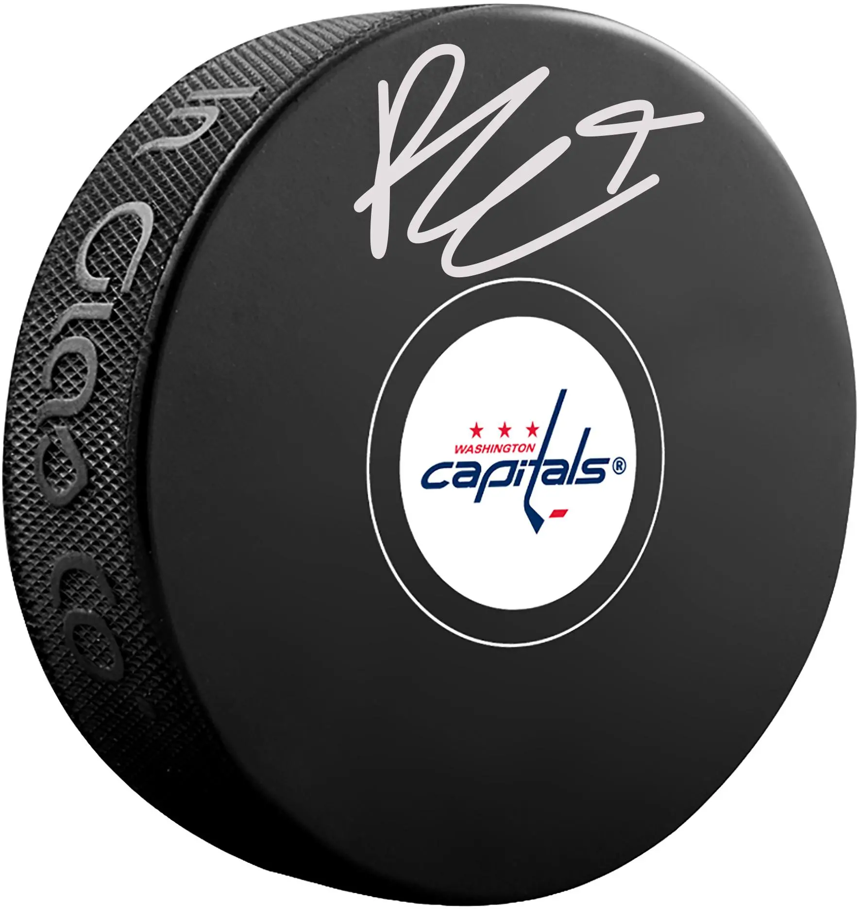 Ryan Leonard Washington Capitals Autographed Hockey Puck - Fanatics Authentic Certified