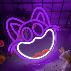 Cat Neon Sign,USB Powered Neon Wall Hanging Light with Switch Control, Novelty Lighting for Bedroom, Man Cave, Party, Bar, Background Decor