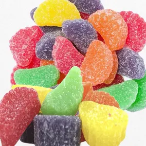 Nostalgic Assorted Fruit Slices - 2 Pounds, Perfect for Parties & Candy Cupboard Restocking, Sweet Jelly Candies