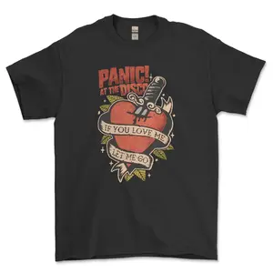 Panic At The Disco If You Love Me Black Unisex T-shirt