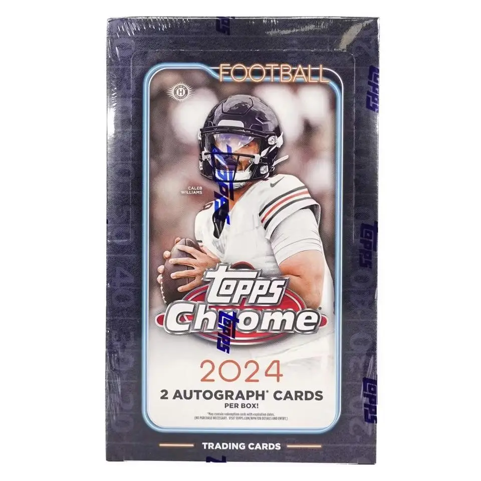 2024 Topps Chrome Football Hobby Trading Cards