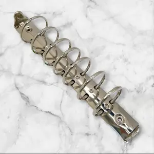 Classic Silver Removable 7 Planner Binder Replacement Rings - 1.5 Inch